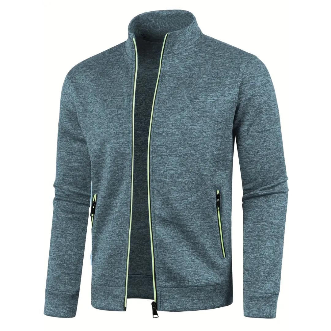 Oliver™ – Timeless Knitted Zip Cardigan