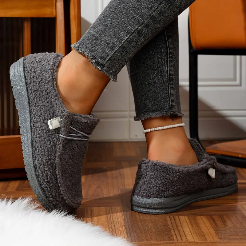 Clara™ | Comfy Teddy Slides