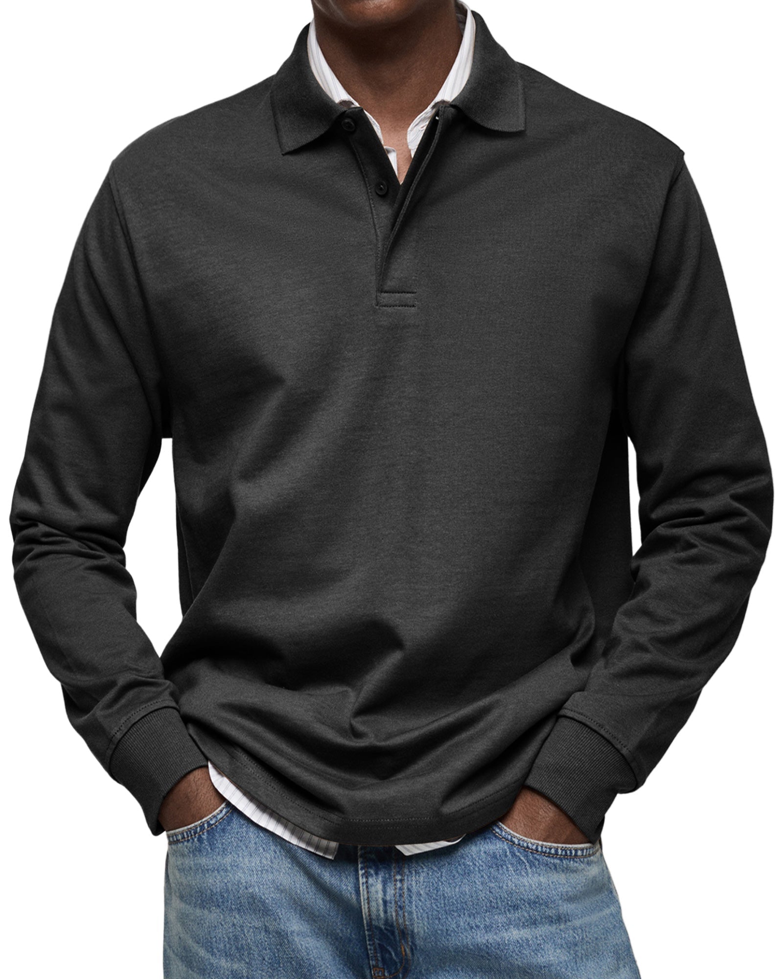 Tom™ |  Long Sleeve Polo shirt