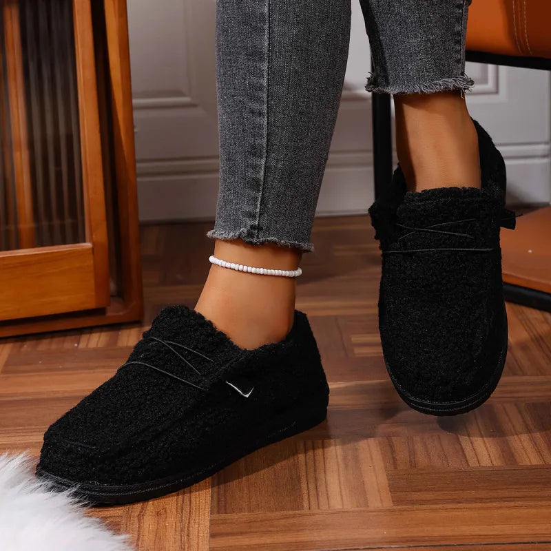 Clara™ | Comfy Teddy Slides