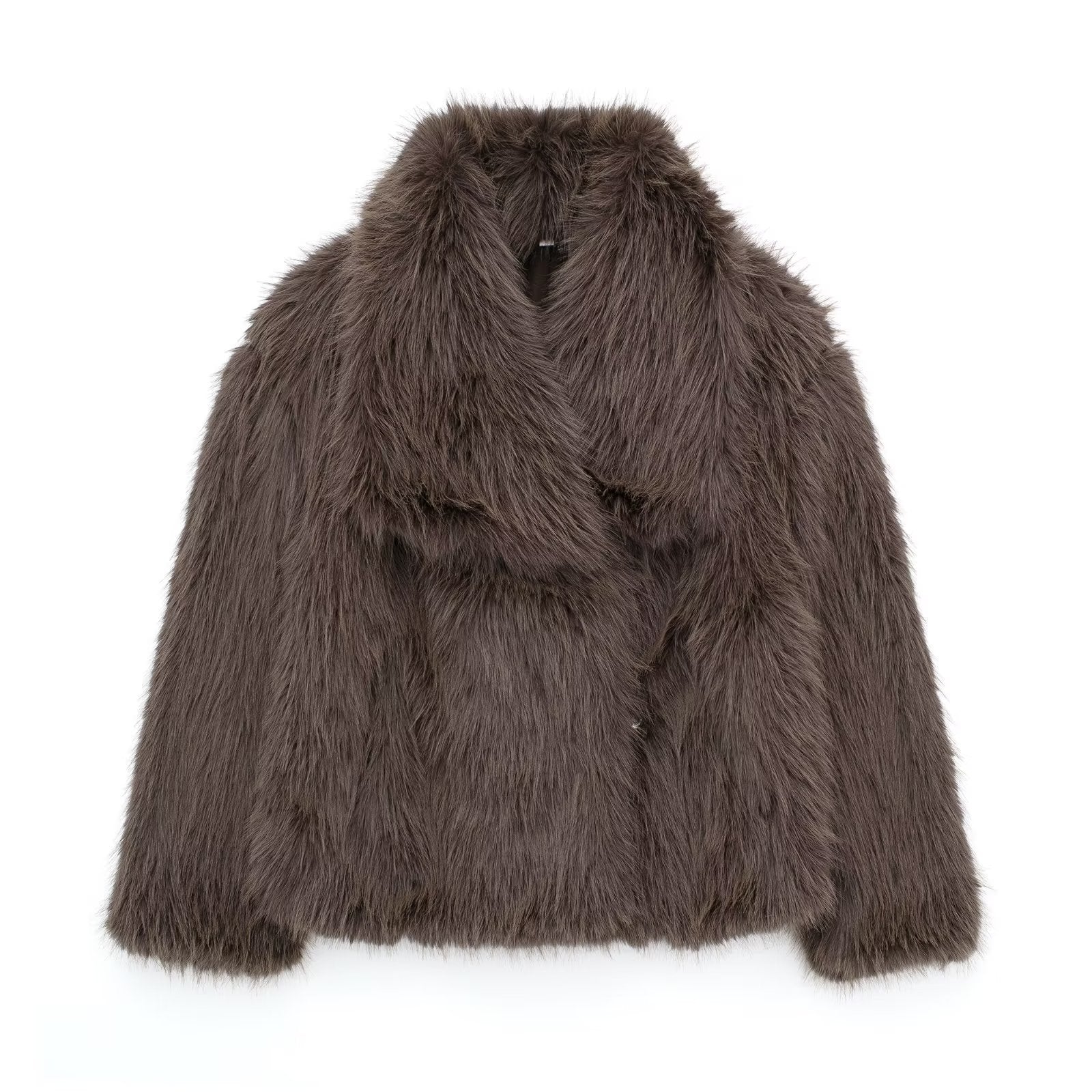 Santier® | Premium Faux Fur Coat