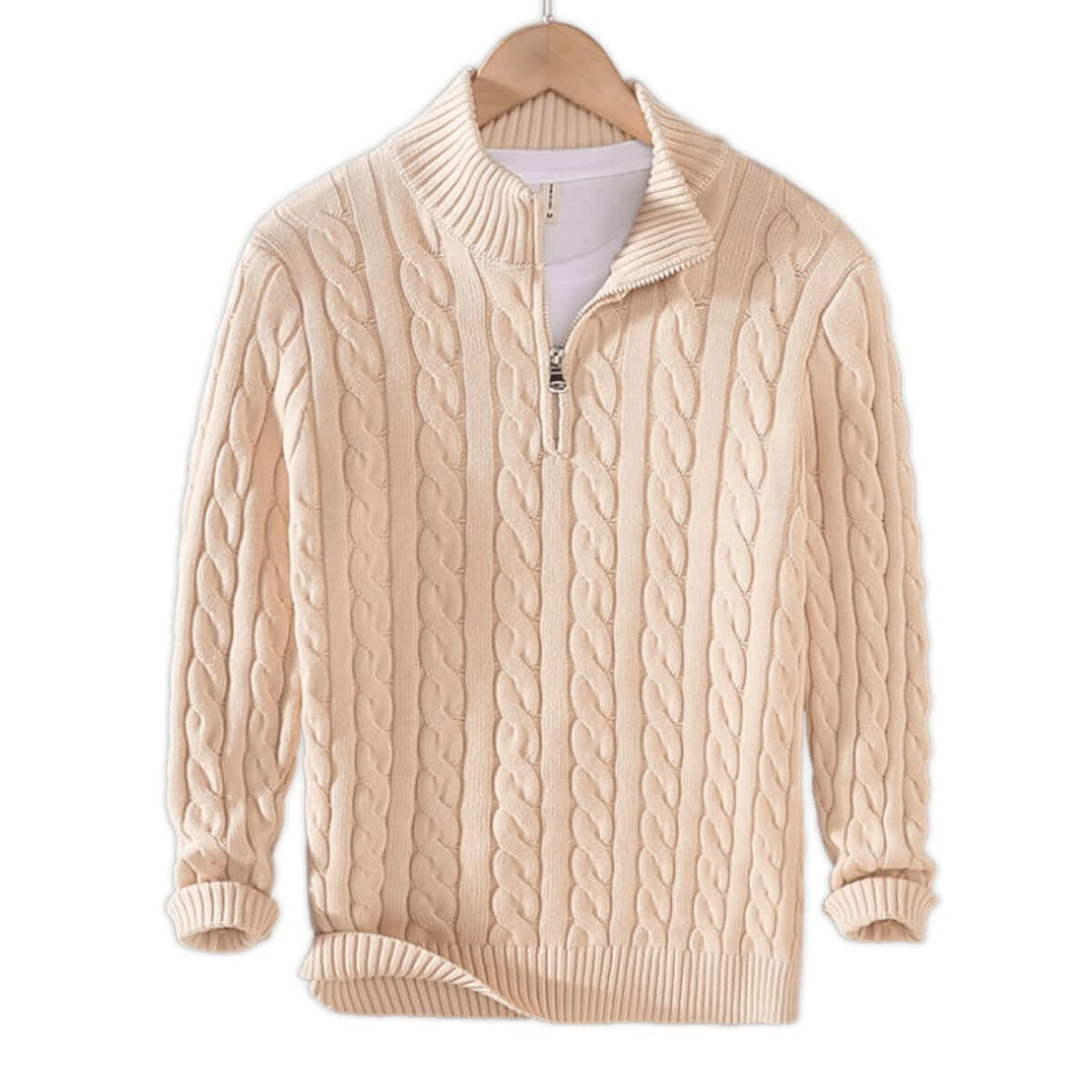 Noah™ | Casual Zip Neck Knit