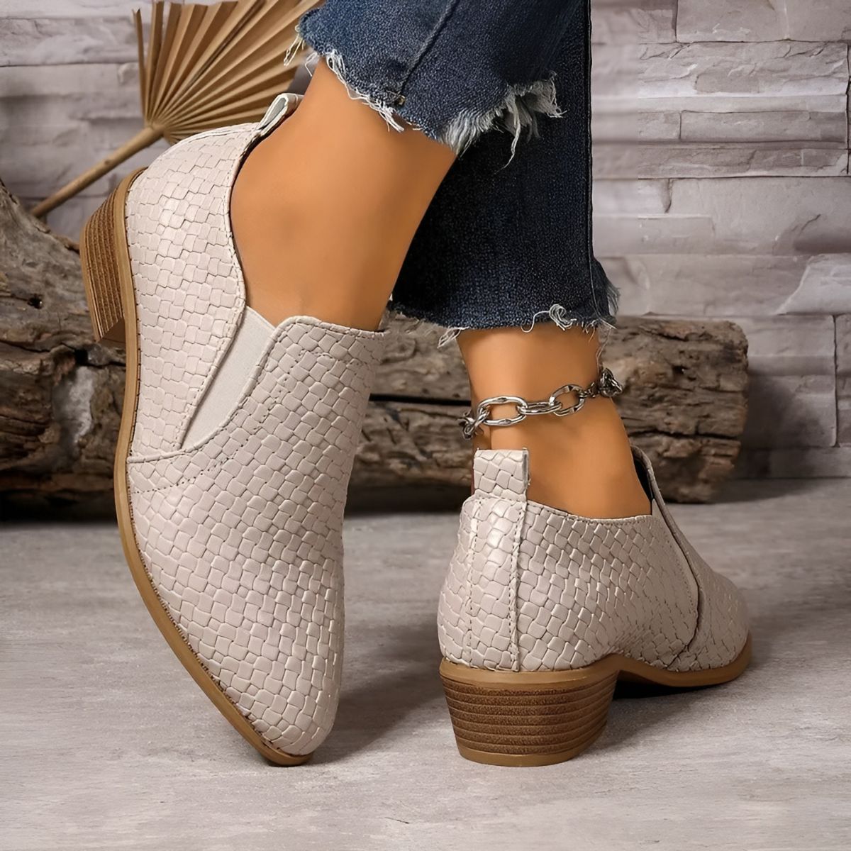 Evelyn™ | ComfortFit Leather Oxford Shoes