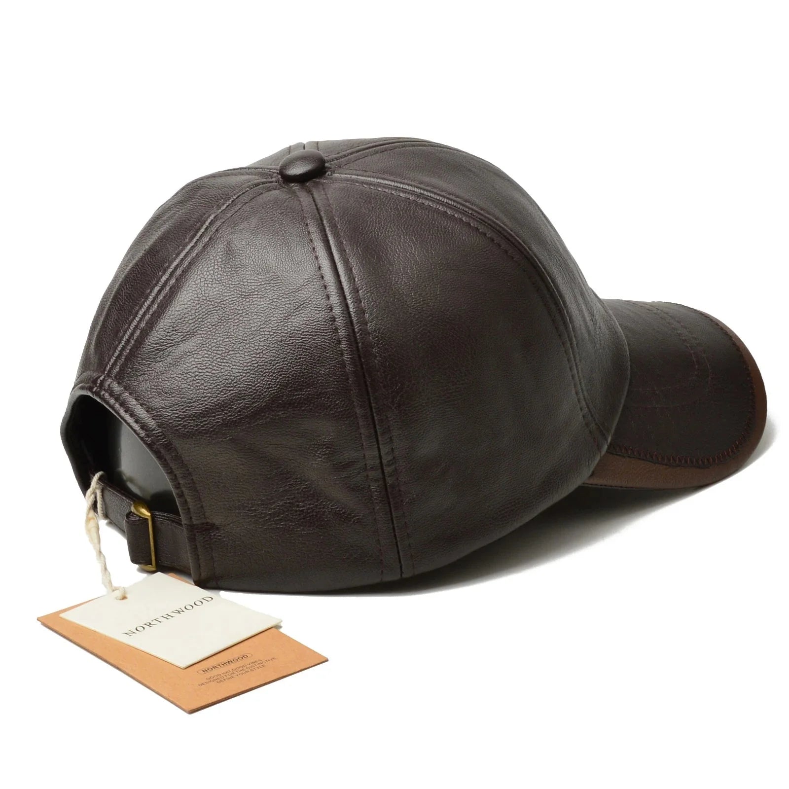 Hunter | Premium Leather Six-Panel Cap