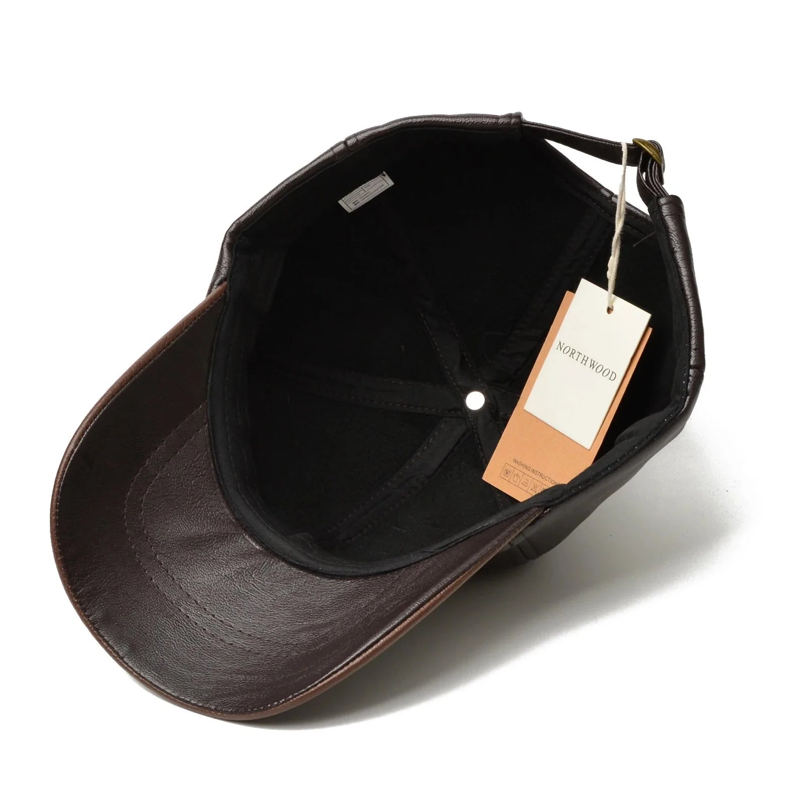Hunter | Premium Leather Six-Panel Cap