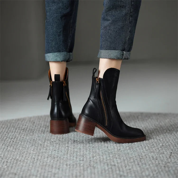 Camille™ | Premium Leather Boots