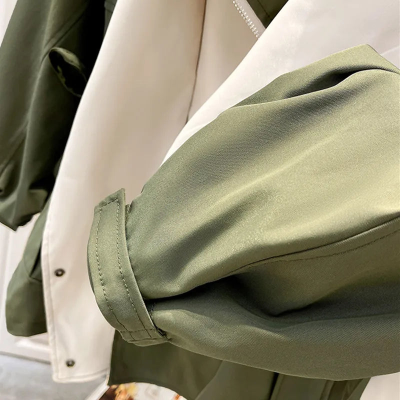 Alva Mid-Length Windbreaker