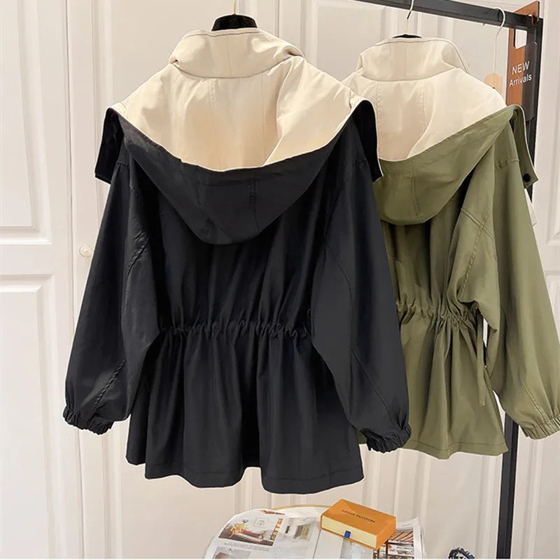 Alva Mid-Length Windbreaker