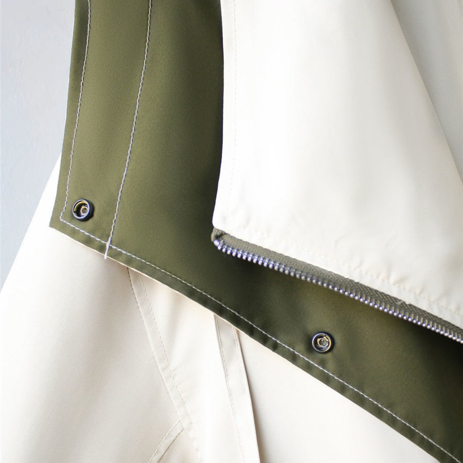 Alva Mid-Length Windbreaker