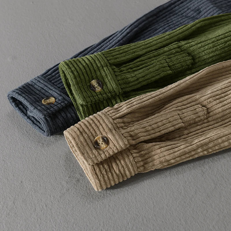 Laurent™ | Corduroy Shirt