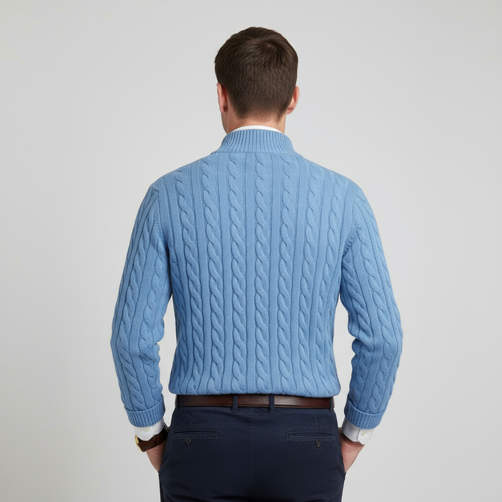 Noah™ | Casual Zip Neck Knit