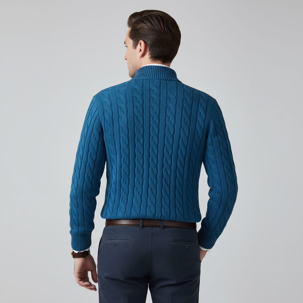 Noah™ | Casual Zip Neck Knit