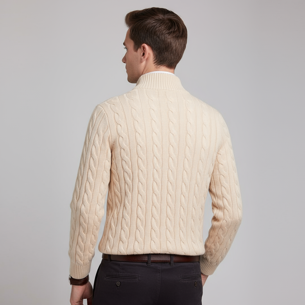 Noah™ | Casual Zip Neck Knit