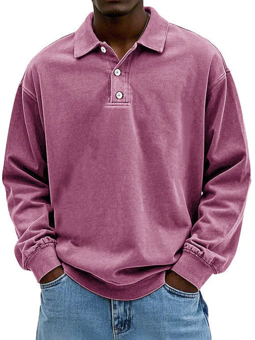Ivo Long-Sleeve Polo