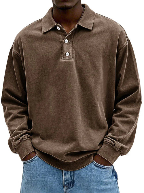 Ivo Long-Sleeve Polo
