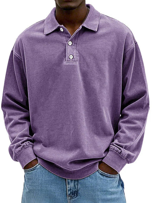 Ivo Long-Sleeve Polo